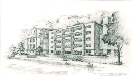 proposed_physics_building_on_pentacrest_the_university_of_iowa_august_19_1958-2